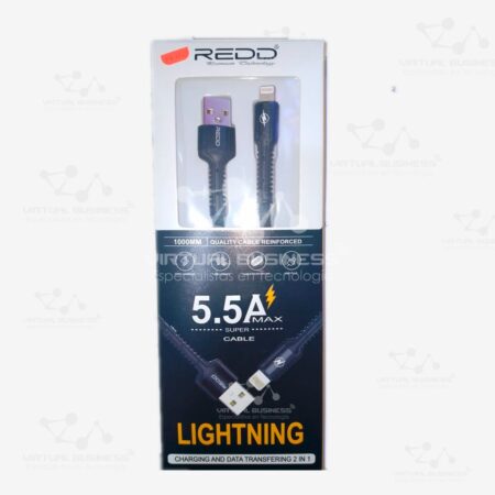 CABLE DE DATOS REDD RD-2047 1 METRO USB A USB-IOS 5.5A