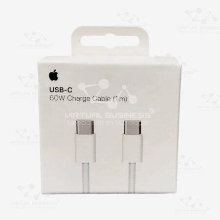 CABLE DE DATOS USB-C 60W CHARGE CABLE 1M