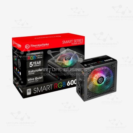 FUENTE DE PODER THERMALTAKE RGB 600W 80 PLUS