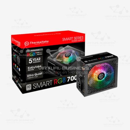 FUENTE DE PODER THERMALTAKE RGB 700W 80 PLUS