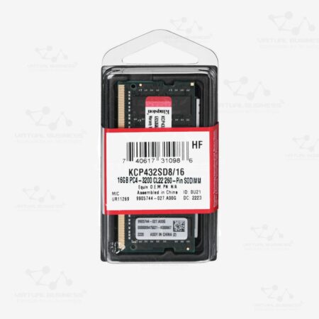 MEMORIA RAM KINGSTON KCP432SD8/16 16GB DDR4 3200MHz (LAPTOP)