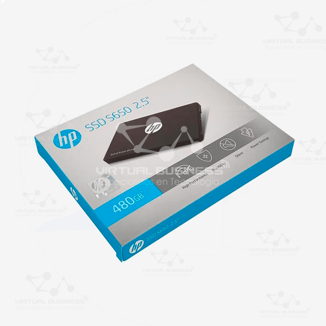 SSD HP SSD S650 480GB SATA 2.5" - Imagen 2