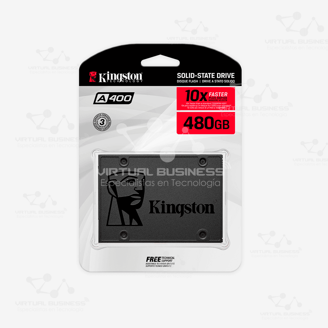 DISCO SÓLIDO SSD KINGSTON A400 480GB