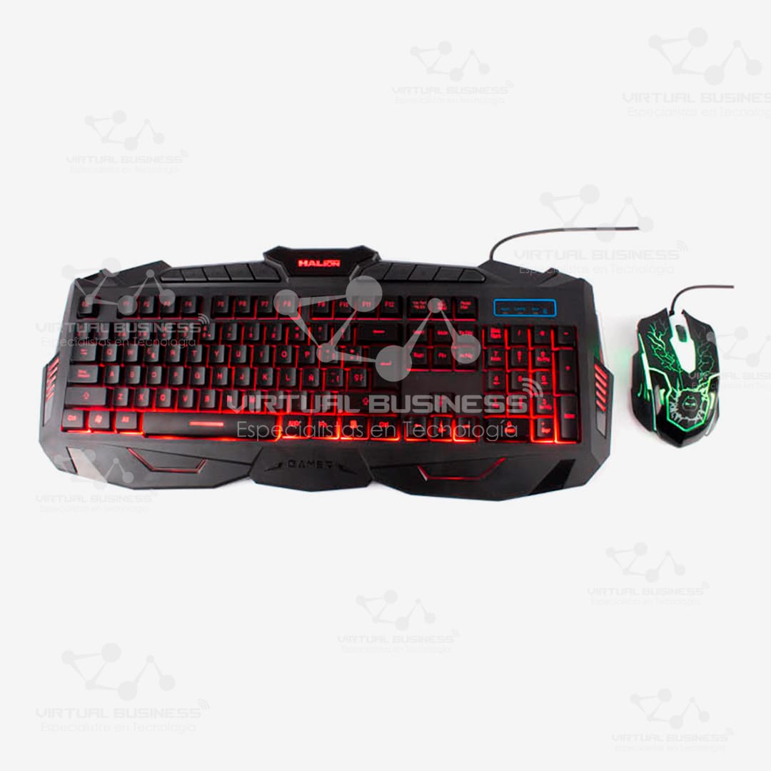 COMBO GAMER HALION SHARK HA-800 KIT - Imagen 3