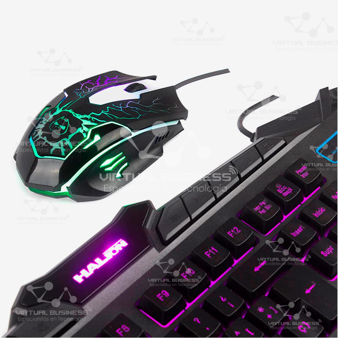 COMBO GAMER HALION SHARK HA-800 KIT - Imagen 2