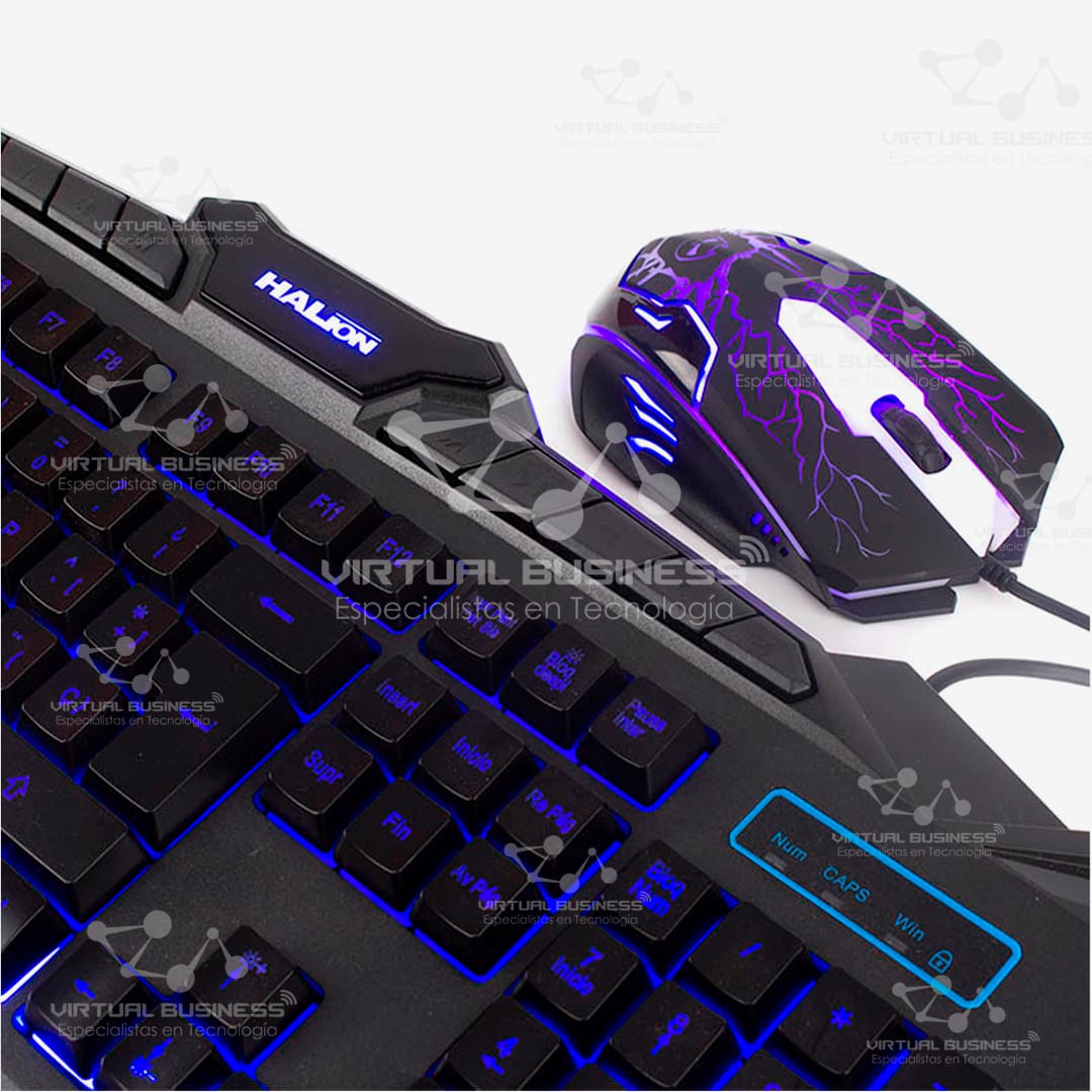 COMBO GAMER HALION SHARK HA-800 KIT - Imagen 4