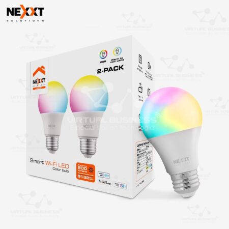 2-PACK BOMBILLA LED INTELIGENTE NEXXT WI-FI 110V