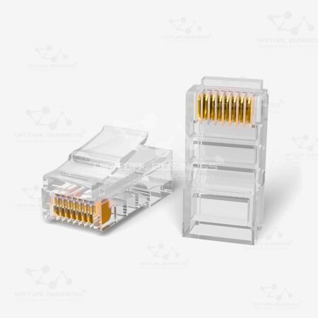 Conector 8PC8 RJ45 CAT5 FTP 100PCS