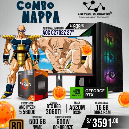 COMBO-GAMER-NAPPA-RYZEN-5-5600G