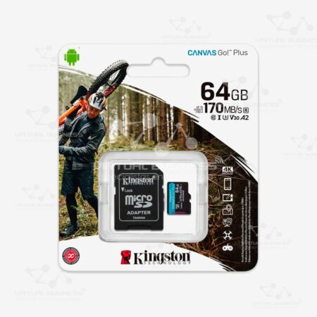 MEMORIA MICRO SD KINGSTON CANVAS GOL PLUS 64GB