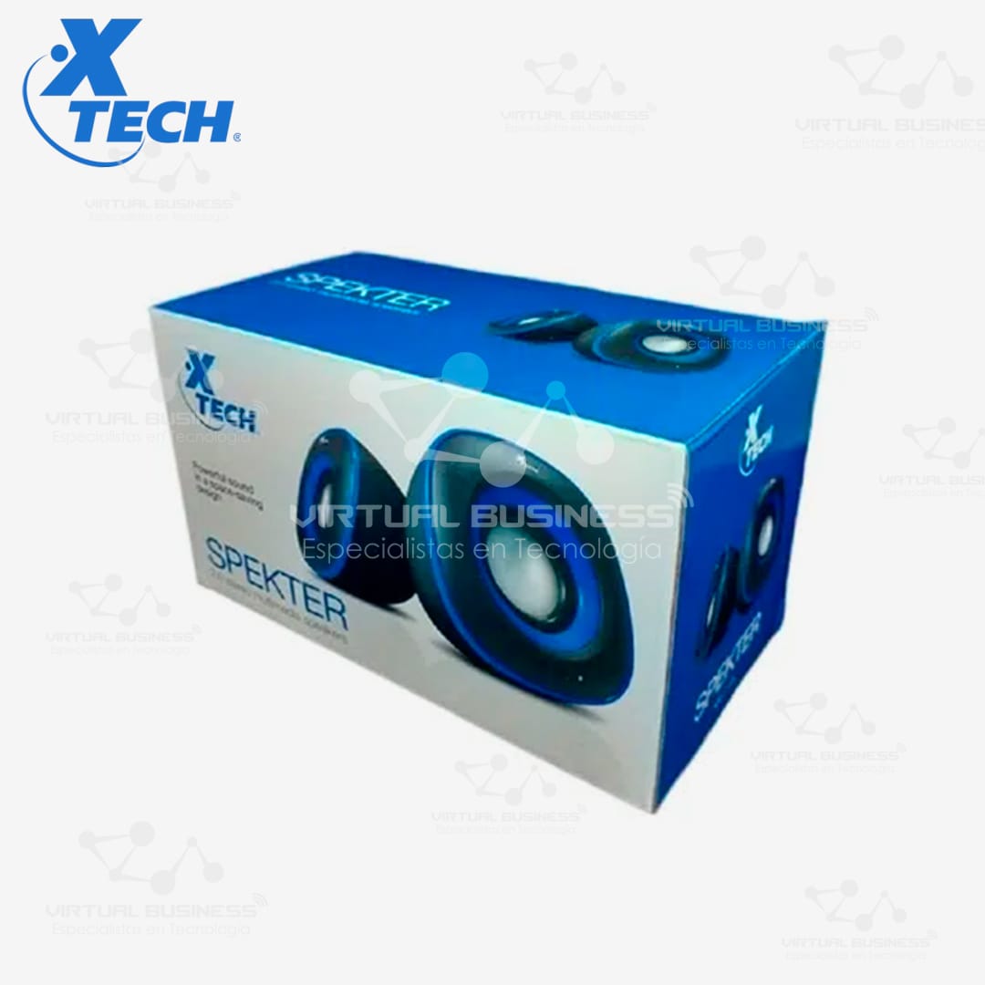 PARLANTE XTECH XTS-115BL SPEKTER MULTIMEDIA 2.0 - Imagen 2