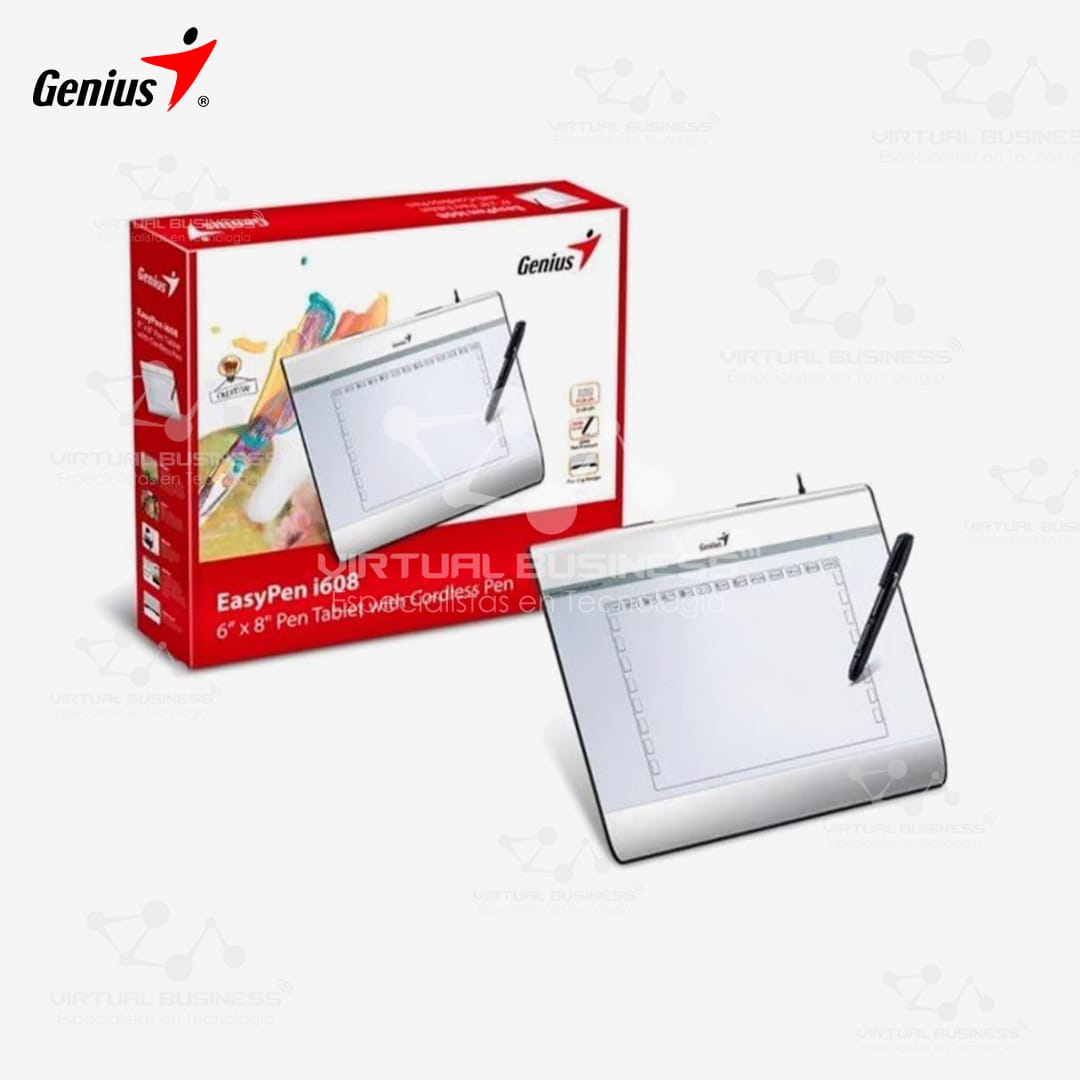 TABLETA GENIUS EASY PEN i608 6x8 PULGADAS - Imagen 2