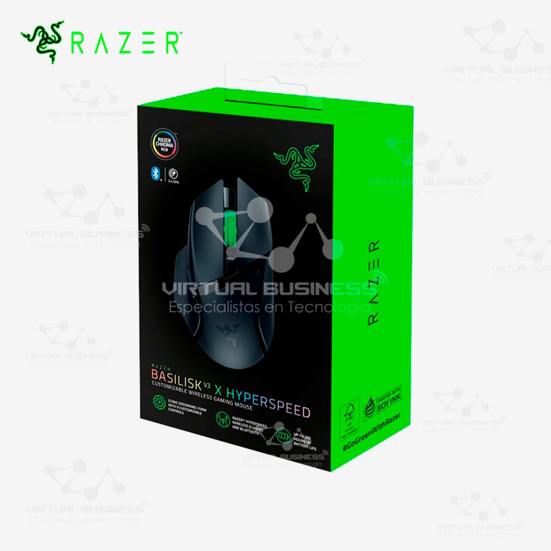 MOUSE GAMER RAZER BASILISK V3 X HYPERSPEED - Imagen 4