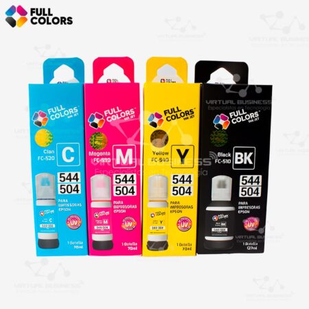 TINTA FULLCOLORS INK JET FC-510 PARA EPSON 544/504