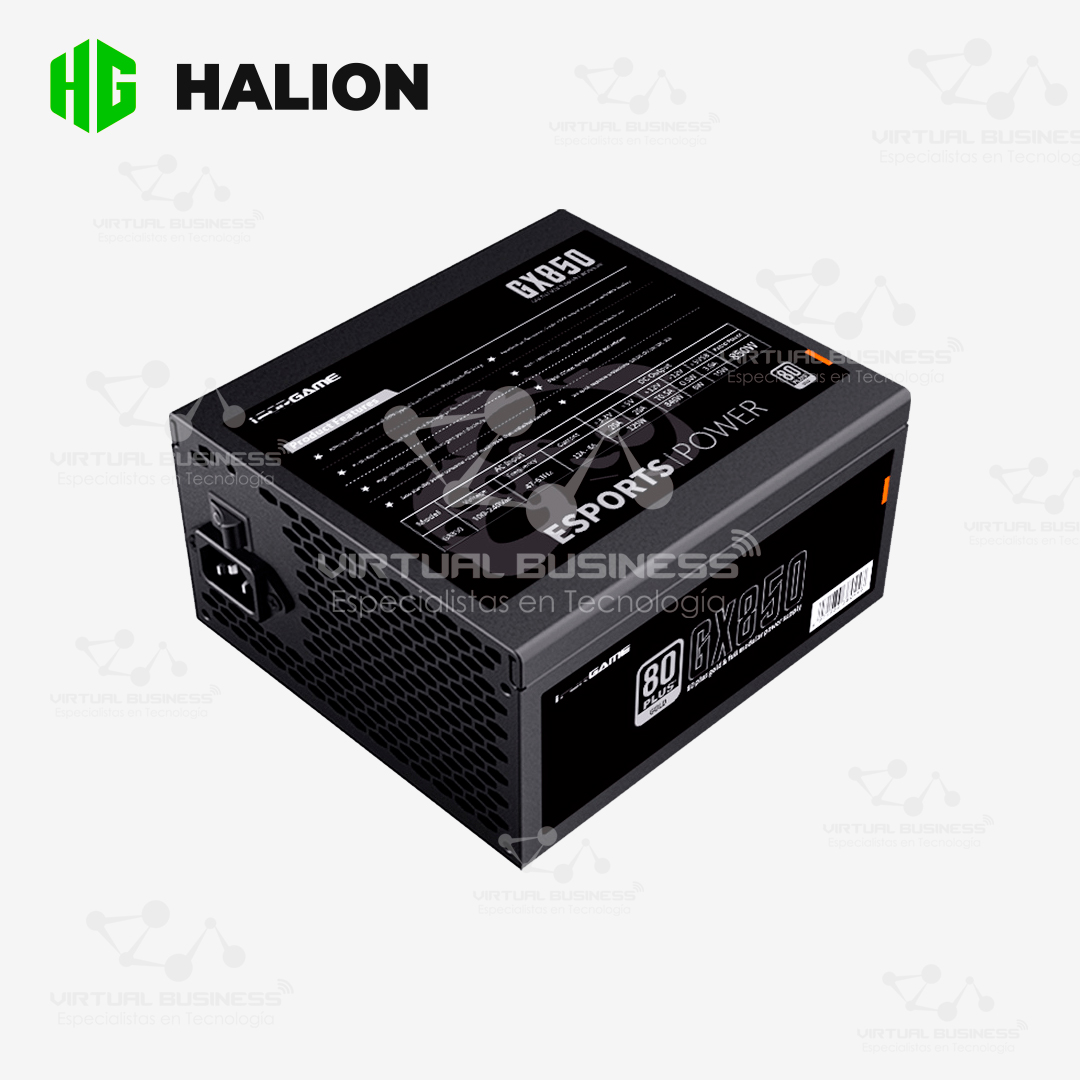 FUENTE DE PODER IFORGAME GX850 APFC 80PLUS GOLD - Imagen 2