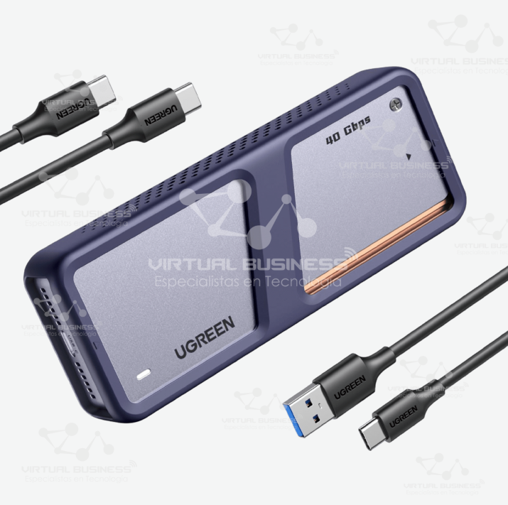 ADAPTADOR SSD M.2 UGREEN 40GBPS (USB 4.0)