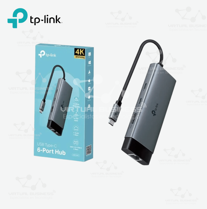 HUB USB-C 6 EN 1 TP-LINK UH6120C