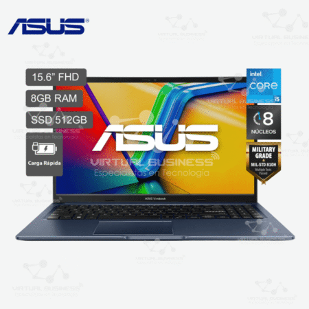 LAPTOP ASUS VIVOBOOK 15 INTEL CORE I5-13420H 8GB 512GBSSD 15.6" FHD