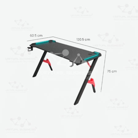 MESA GAMER LIFTING D2104 1200*600*740MM