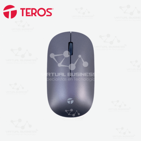 MOUSE INALÁMBRICO DUAL TEROS TE-1230CS, 3 BOTONES, 1200DPI