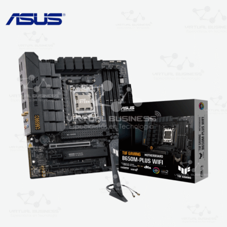 PLACA MADRE ASUS TUF GAMING B650M-PLUS WIFI M.ATX DDR5 AMD AM5