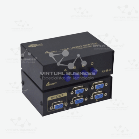 SWITCH VGA/AUDIO DE 4 PUERTOS