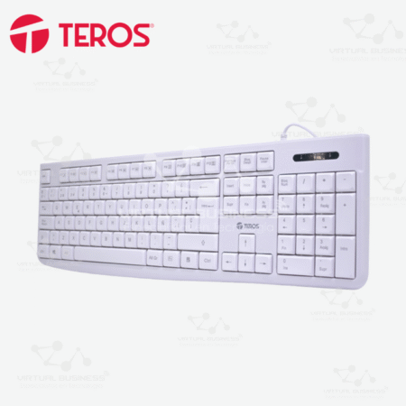 TECLADO ESTÁNDAR TEROS TE-4069S, MULTIMEDIA, USB 2.0