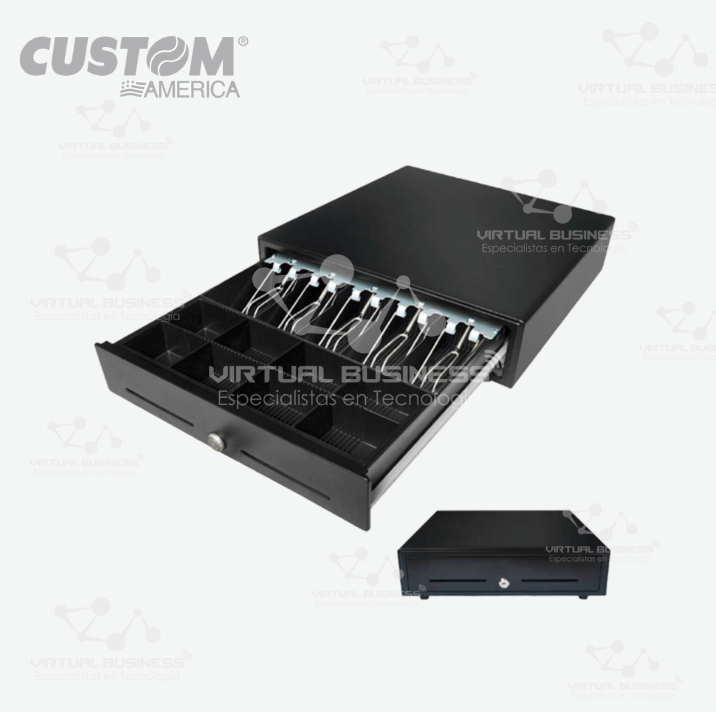 GAVETA DE DINERO CUSTOM AMERICA CD30