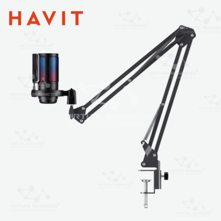 MICROFONO HAVIT GAMENOTE GK50 PRO RGB