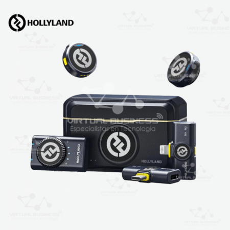 MICRÓFONO INALÁMBRICO HOLLYLAND LARK M2 DUO COMBO PARA 2 PERSONAS