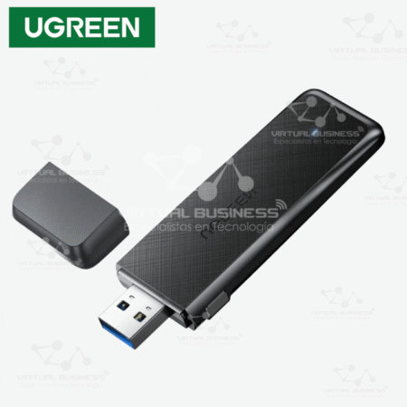 ADAPTADOR WI-FI USB UGREEN CM492 ( 50340 ) AC1300 DUAL BAND
