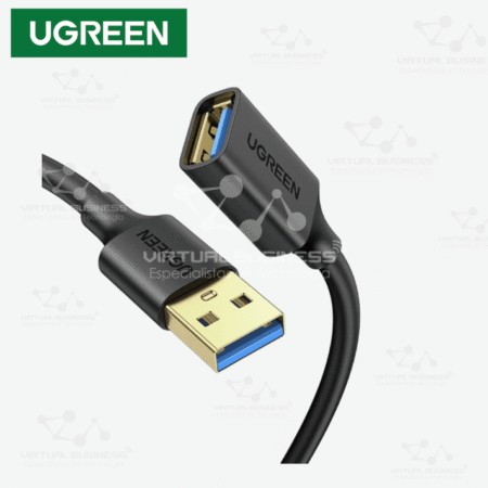 CABLE DE EXTENSIÓN USB 3.0 UGREEN US129 30127 MACHO A HEMBRA 3M