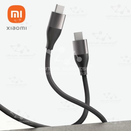 CABLE TRENZADO XIAOMI 6A DUAL TIPO-C
