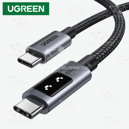 CABLE USB-C A USB-C UGREEN 100W 2M CARGA RÁPIDA LED L509 - 35512