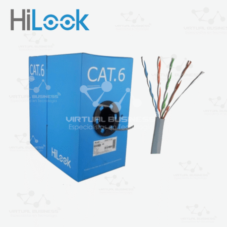 CABLE UTP HILOOK CATEGORIA CAT6 (NC-1LN6UU/CCA/M) 305 METROS