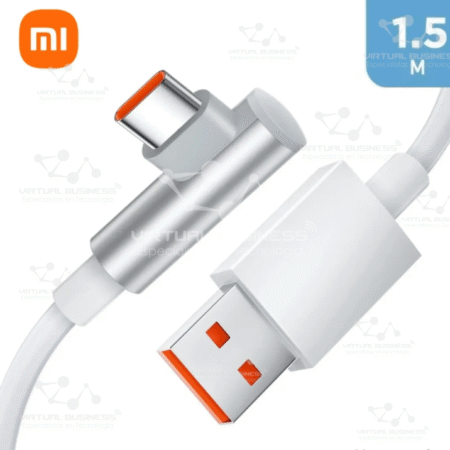 CABLE XIAOMI 6A L-TYPE TYPE-C FAST CHARGING