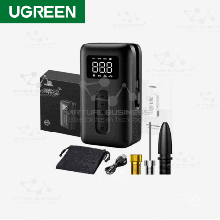 UGREEN PORTABLE TIRE INFLATOR CD259 15951 – COMPRESOR DE AIRE PORTÁTIL CON PANTALLA DIGITAL