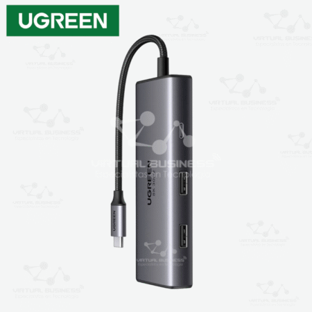 HUB ADAPTADOR MULTIPUERTO 6 EN 1 USB-C UGREEN CM498 15852