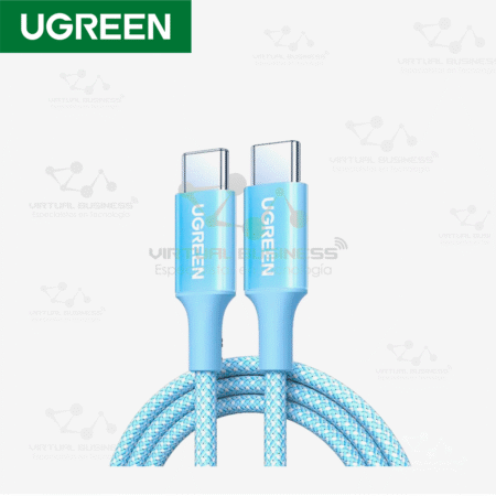 CABLE UGREEN USB-C A USB-C PD CARGA RÁPIDA 3A 1 METRO L501 (35334)