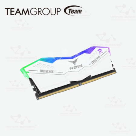 MEMORIA 16GB DDR5 T-FORCE DELTA RGB WHITE INTEL XMP BUS 6000MHZ