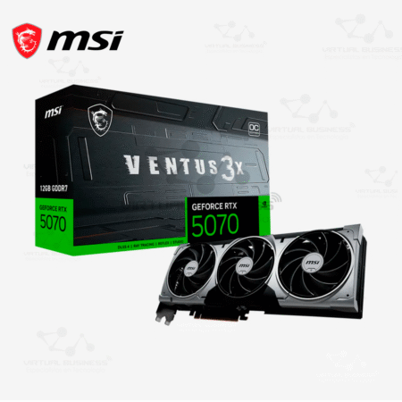 TARJETA GRÁFICA MSI GEFORCE RTX 5070 VENTUS 3X OC 12GB GDDR7