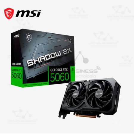 TARJETA GRAFICA MSI GEFORCE RTX 5060 8G SHADOW 2X OC 8GB GDDR7