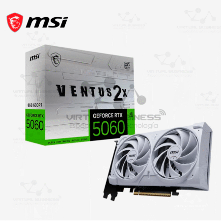 TARJETA GRAFICA GEFORCE RTX 5060 8G VENTUS 2X OC 8GB GDDR7 WHITE
