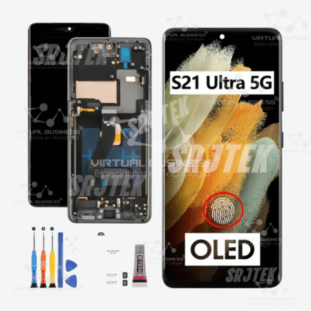 PANTALLA COMPATIBLE PARA SAMSUNG S21 ULTRA 5G G998B G998U DISPLAY OLED COLOR
