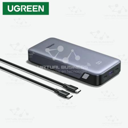 POWER BANK 10000MAH 30W USB-C CARGA RÁPIDA CABLE UGREEN PB535 - 55994
