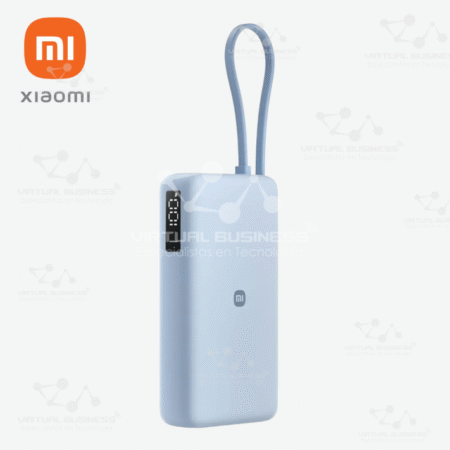 POWER BANK XIAOMI 67W 10000 MAH AZUL CON CABLE INTEGRADO