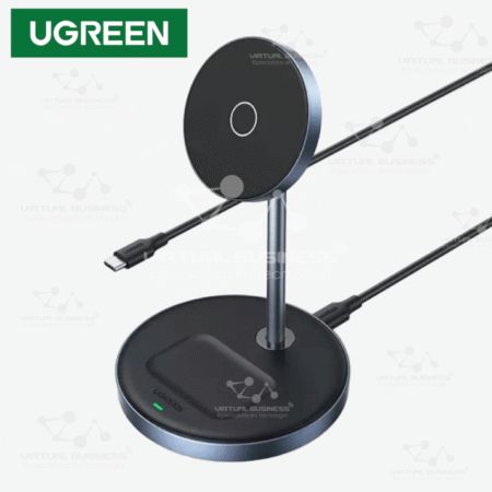 UGREEN MAGFLOW ESTACIÓN DE CARGA INALÁMBRICA 2 EN 1 CD317 - 90668