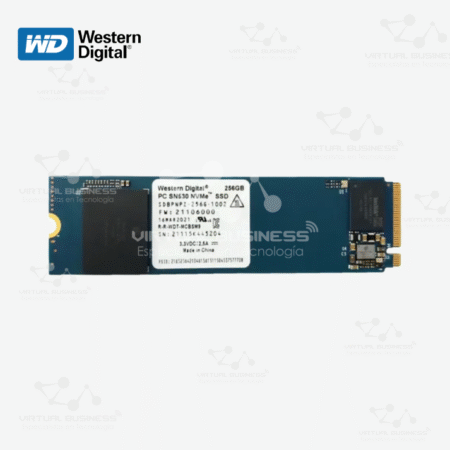 UNIDAD DE ESTADO SOLIDO WESTERN DIGITAL SN530 NVME M.2 256GB