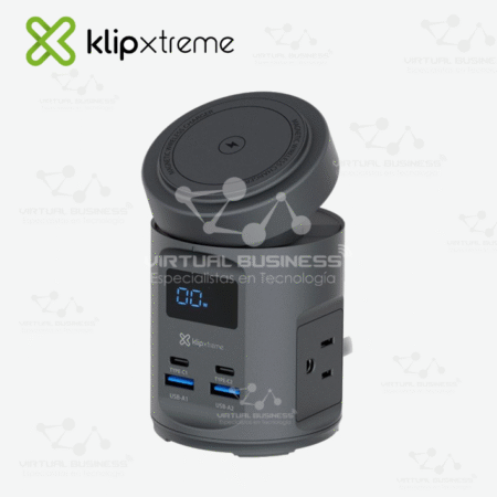 ESTACIÓN DE CARGA INALÁMBRICA 7 EN 1 KLIP XTREME KDC-700 POWERDESK ULTRA