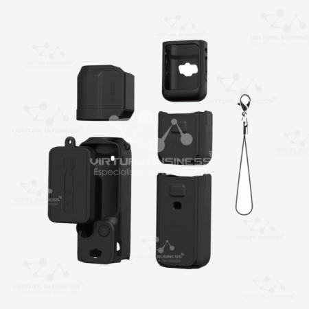 FUNDA PROTECTORA DE SILICONA PREMIUM PARA DJI OSMO POCKET 3 - NEGRO